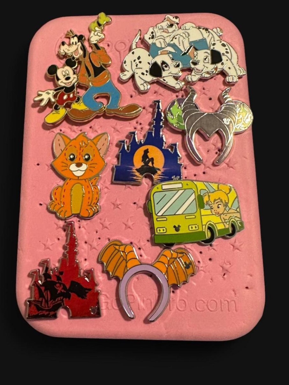 Disney pin collection comes with all pins and pin board.